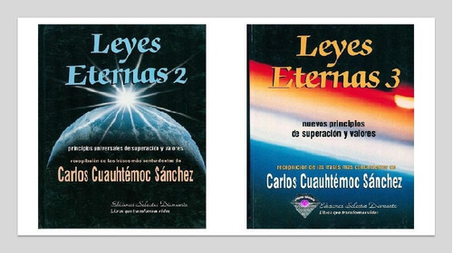 Paquete Leyes Eternas De Carlos Cuauhtémoc Sánchez