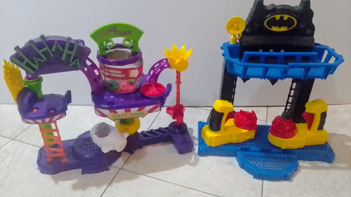 Imaginext Batman Baticueva Jocker Fábrica De Risas Guasón 