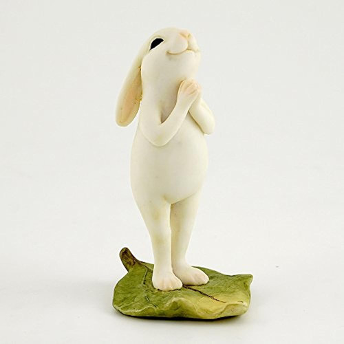Top Collection Miniature Fairy Garden Y Terrarium Yoga Bunny