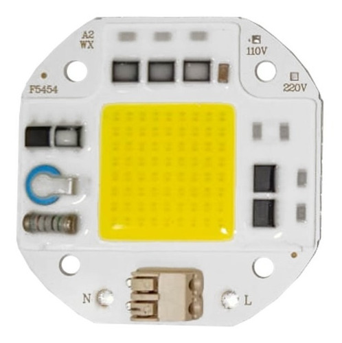 Chip Led Cob Smart 100w Repuesto Blanco Frío Directo 110v