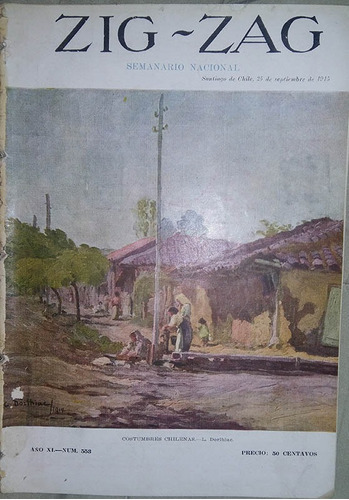 Revista Zig Zag Septiembre 1915