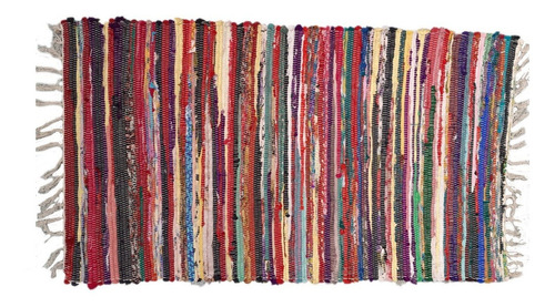 Alfombra Costado Cama Rust Multicolor 1,20x0,70m Sheshu Home Diseño de la tela RusticoMulticolor