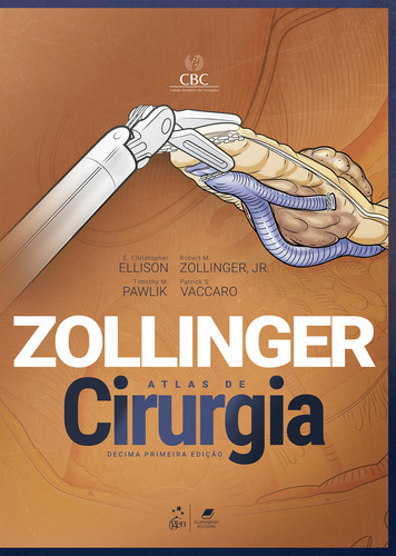 Zollinger - Atlas de Cirurgia, de Timothy M. Robert M.; Pawlik. Editora GUANABARA KOOGAN - GRUPO GEN, capa mole em português