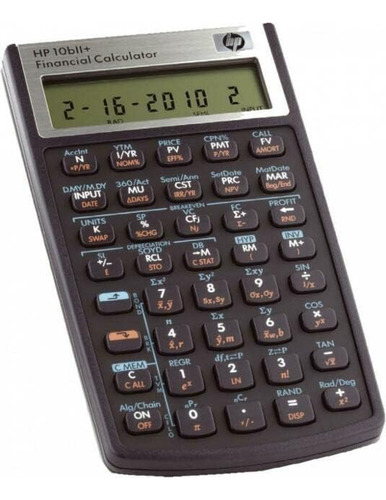 Calculadora Científica Financiera Hp 10bii+, Con Estuche