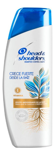 Shampoo Head & Shoulders Crece Fuerte Desde La Raíz 375 Ml