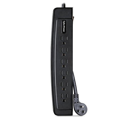 Cyberpower Csp604t Surge Protector 6-outlets 4-ft Cordón Y P