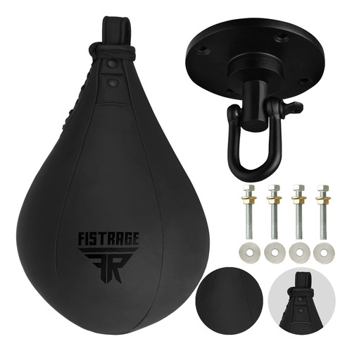 Fistrage Speed Ball - Bolsa De Boxeo De Cuero Mma Muay Thai.