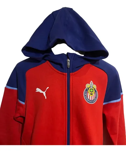 Sudadera Con Gorro Puma Chivas Guadalajara Training 2024 Cuotas