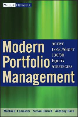 Modern Portfolio Management : Active Long/short 130/30 Eq...