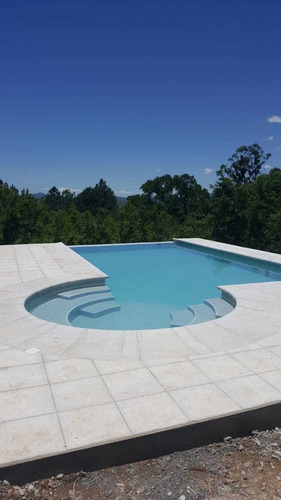 Piscina De Hormigón Gunitado Oferta Cascada Jacuzzi