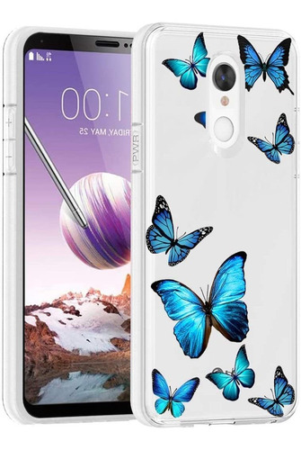 Funda Para LG Stylo 4 / 4 Plus / Q Stylus Tothedu Mariposa