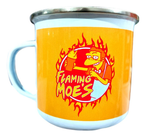 Pocillo Para Café O Agua - Flaming Moe - 300 Ml
