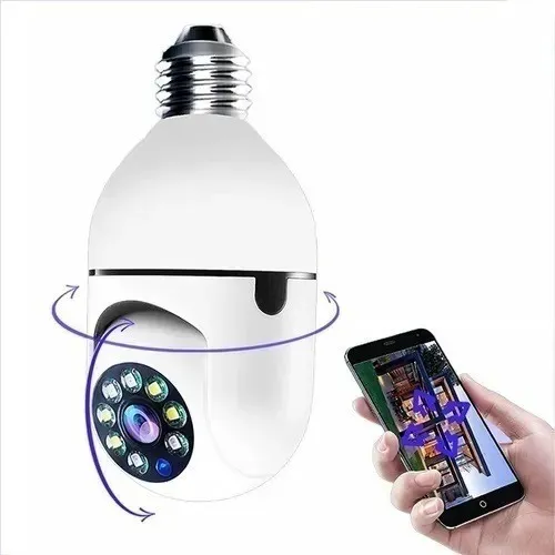 X3 Ampolleta Camara Ip Wifi Camara 360 Camara Seguridad Wifi
