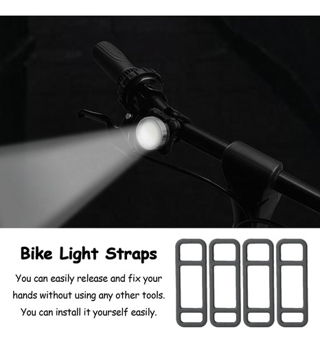 Banda De Silicona Para Bicicleta Correas De Montaje De Silic