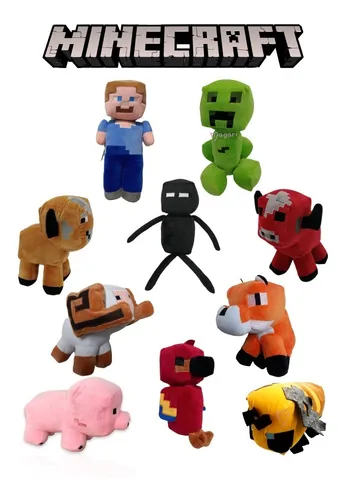 Peluches de minecraft mercadolibre on sale