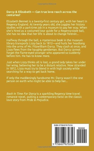 Back In Time For Darcy A Pride And Prejudice Time..., de Winfield, Clara. Editorial Independently Published en inglés