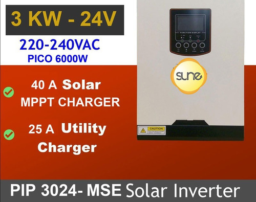 Energía Solar Inversor 3000w