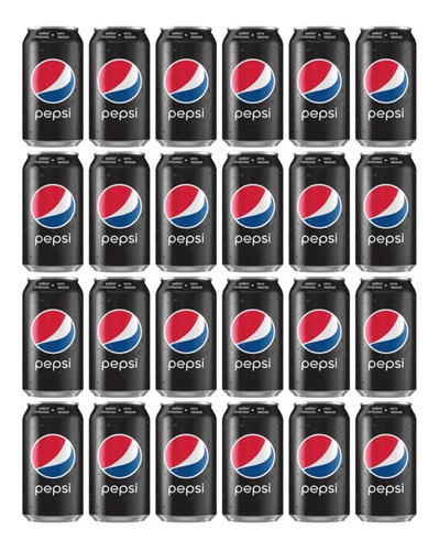 Pepsi Black Lata 354 Ml Pack X24 - Perez Tienda