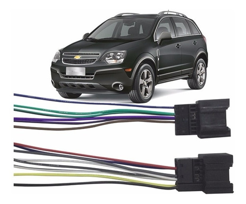 Plug Rabicho Chicote Adaptador Para Gm Captiva