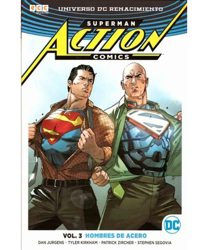 Ovni Press Dc Action Comics Vol 3 Hombres De Acero