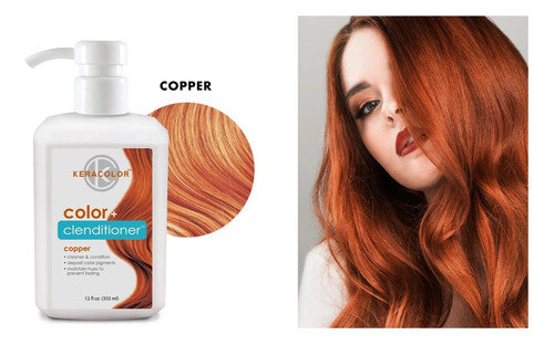 Depositador De Color En Cabello Keracolor® Tono Copper