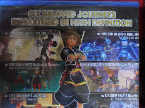 Kingdom Hearts Hd 1.5+2.5 Remix Ps4