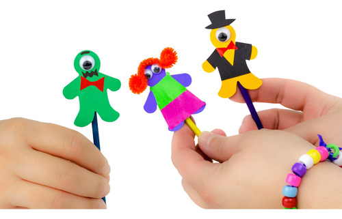 Recortes De Papel Formas De Personas 5 Colores 100 Unidades