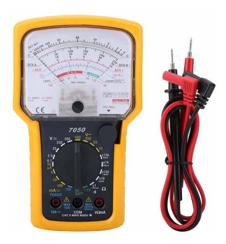 Multimetro Analogico Kt Rango Ca Cc Multifuncion Medidor