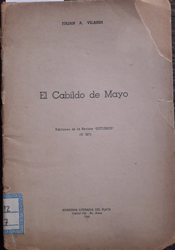 3583. El Cabildo De Mayo - Vilardi, Julian