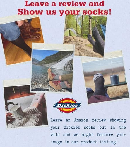 Dickies Calcetines Cuartos De Control De Humedad Dri-tech Gr