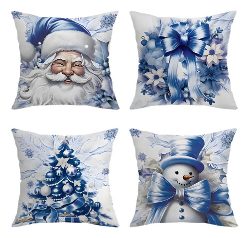 Funda De Cojín Para Árbol De Navidad, 4 Unidades