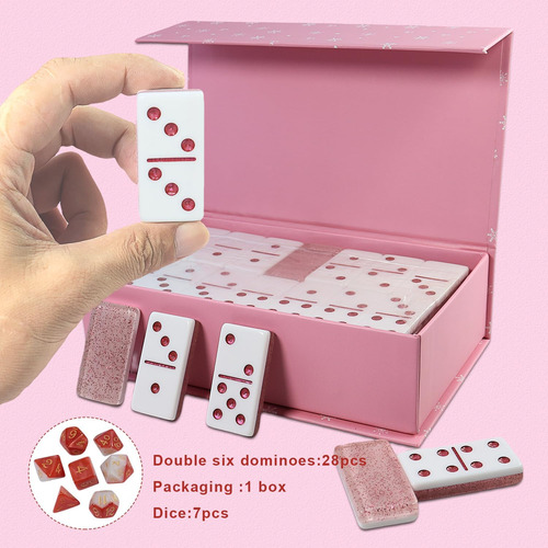 Dominino Idtq Establecido Para Adultos, Double 6 Dominos Con