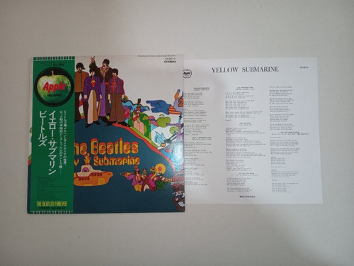 Lp Vinilo The Beatles  Yellow Submarine Apple Japon 1973