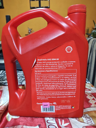 Aceite Para Autos Nafta,diesel Y Gnc