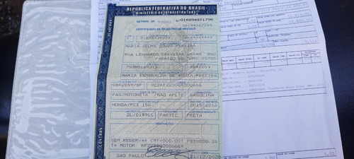 Moto Pcx Ano 1016 Único Dono.