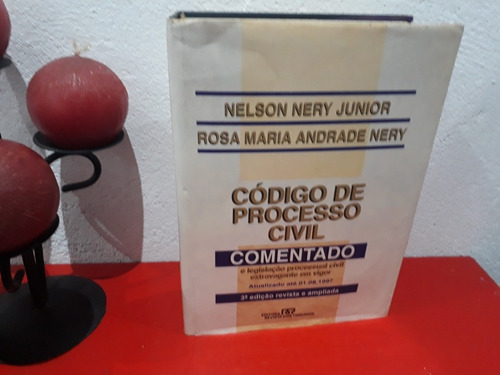 Livro: Código De Processo Civil Comentado - Nelson Nery Junior - 3a. Edição - 1997