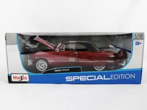 Carro Die Cast Escala 1/18 Maisto Edicion Especial 1950 Ford