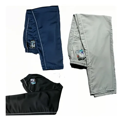 MLB 1176860140 Kit 5 Calcas Tactel Masculina Do P Ao Xg JM