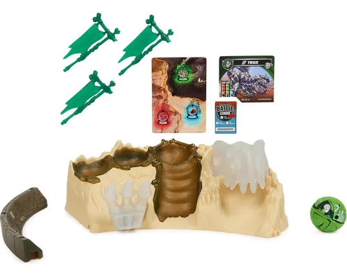 Conjunto De Entrenamiento Bakugan Spin Master Titanium Trox