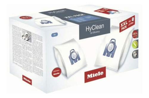 Maxipack De Bolsas De Aspiradoras Hyclean 3d Gn Miele.