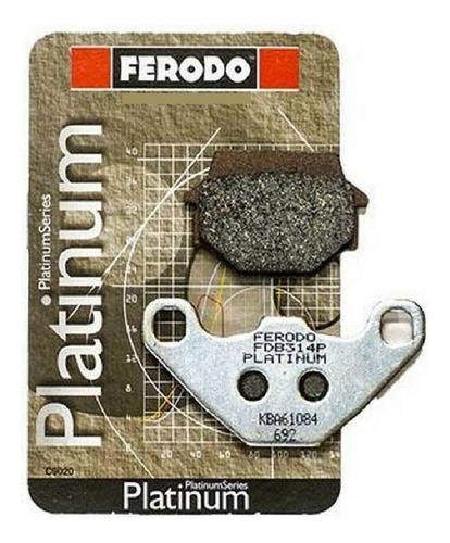 Pastillas De Freno Ferodo Gpz400 Gpz500 Gn125 Ar125 Z200 Y O