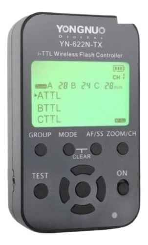 Yongnuo Yn-622n-tx Lcd Wireless I-ttl Controlador Para Nikon