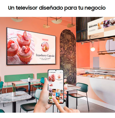 Tv Monitor Samsung Bea-h 55 4k Business Cartelería Digital