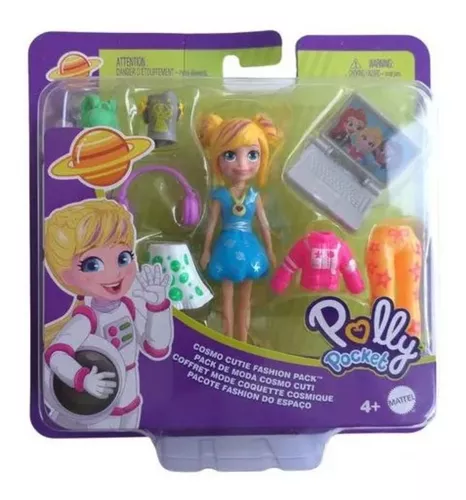 Conjunto Polly Pocket Pequeno Polly Fashion Floral - Mattel