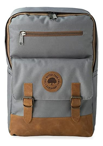 Ramsburry Mochila Casual, Piezas De Cuero Genuino, Viaje, Se