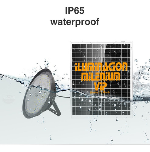 Lampara Campana Led Ufo Solar 50w 100w 150w 300w 400w 6500k