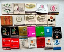Comprar Antiguas Cajitas De Fósforos - Hoteles  Usa   - 24 Cajitas