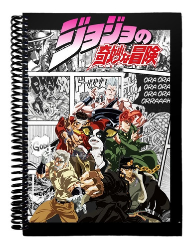 Cuaderno Libreta Anotador A5 - Jojo S Bizarre Adventure