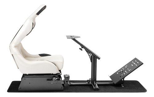 Silla Gamer Blanco Simulador Thrustmaster Fanatec Logitech