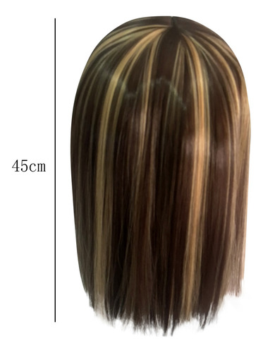 Una Línea De Pelo Liso Con Pelo Predepilado Para Mujer Brown
